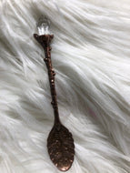 Antique Crystal Tipped Teaspoon