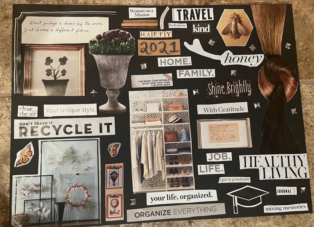 VISION BOARD MAKING - JANUARY 31ST - 4-6 PM