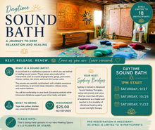 Sound Bath  with Sydney- Sunday's 1PM