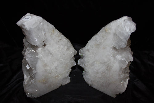 Quartz Bookends