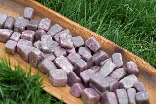 Lepidolite Tumbles