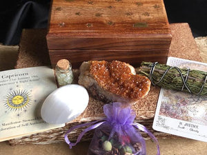 12 Month - Premium Subscription Box New Crystals, astrology, tarot, and more!