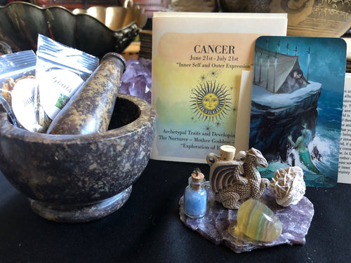 In Store Pick Up 1 Month - Premium Subscription Box- Crystals, astrology, tarot, and more!