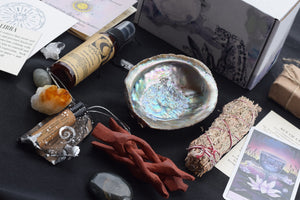 6 Month - Premium Subscription Box  New- Crystals, astrology, tarot, and more!