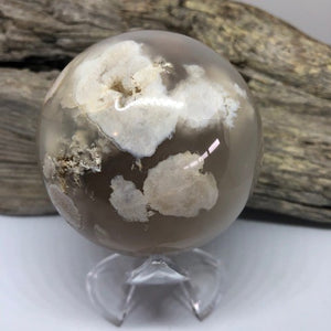 Flower Agate Sphere