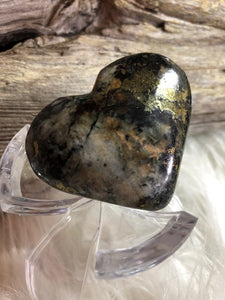 Stone with Pyrite Heart