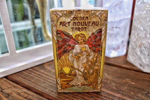 Golden Art Nouveau Tarot Deck