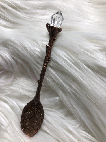 Crystal Tipped Teaspoon