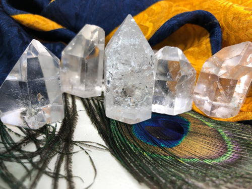 Lemurian Crystal Points