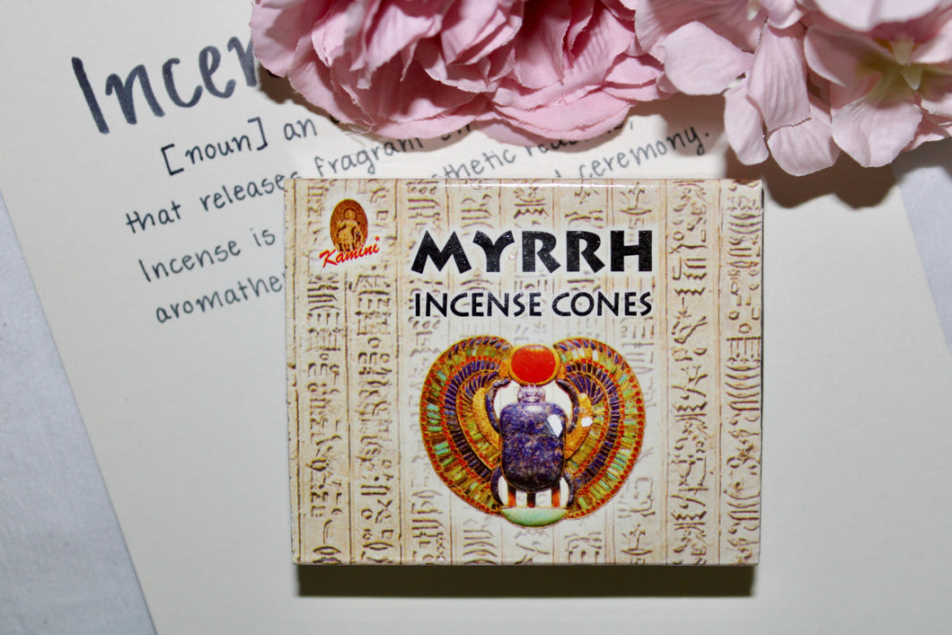 Myrrh Incense Cones