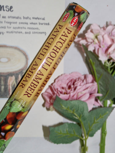 Patchouli Amber Incense Sticks